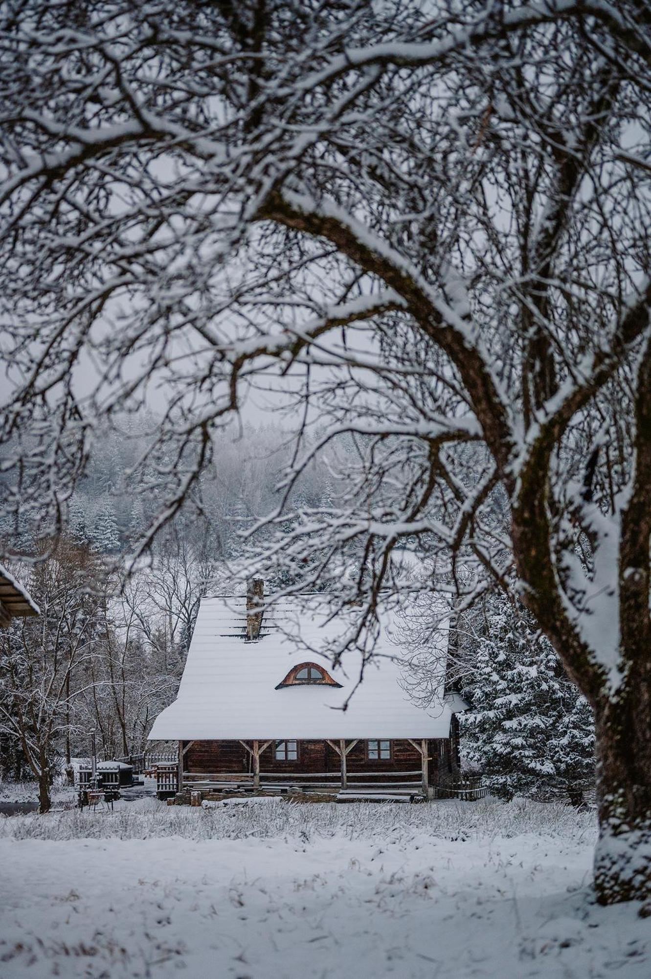 Vila Przystanek Ropienka Lesniczowka Exteriér fotografie